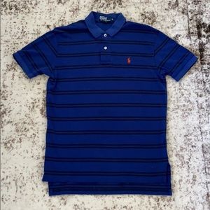 Ralph Lauren Polo Black & Blue Striped